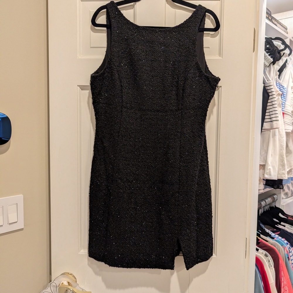 Wayf Elegant Black Mini Dress